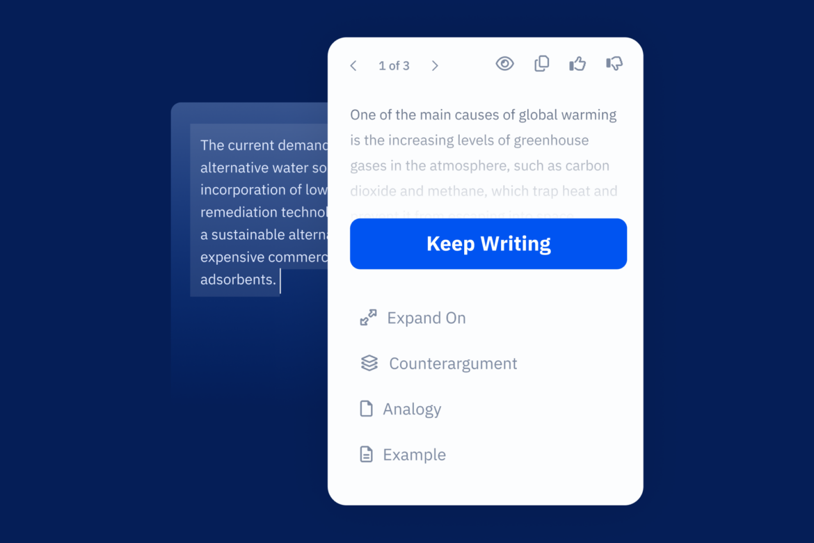 Paperpal's Write Feature
