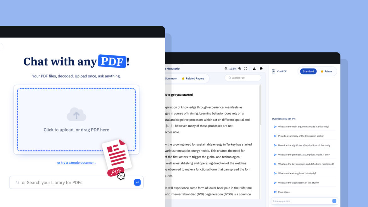 Paperpal's Chat PDF Feature